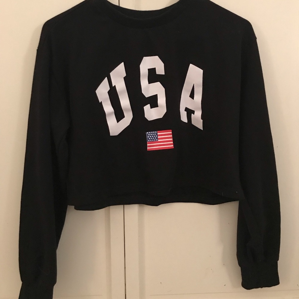 pond sleeve cropped shirts